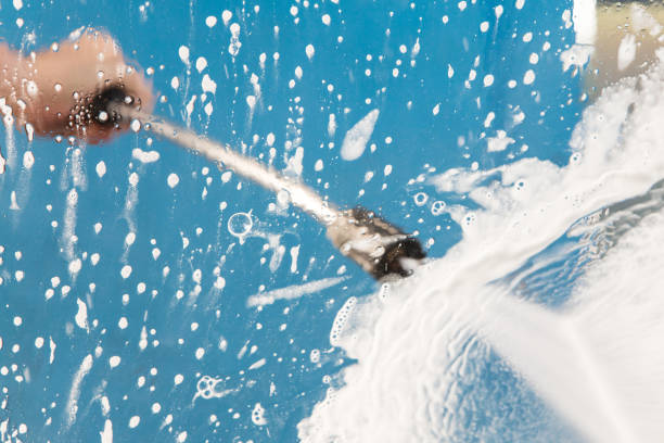 Post-Construction Pressure Washing in East Bethel, MN